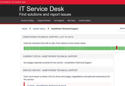 service and outage
